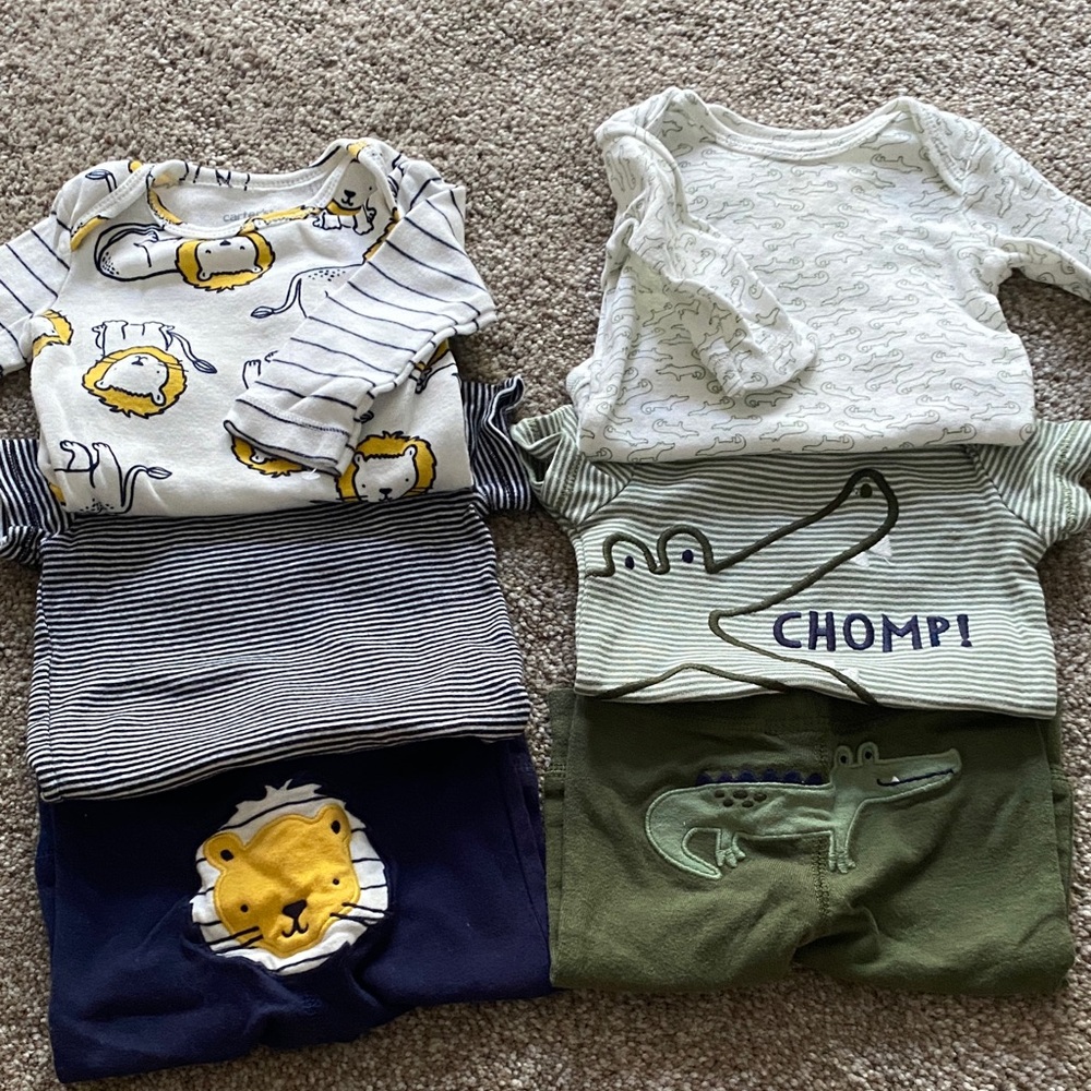 Two complete animal outfit sets